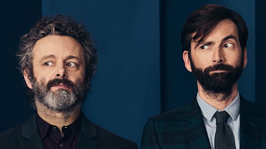 Michael Sheen and David Tennant