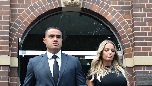 In trouble: Dylan Walker is expected to be stood down on Friday.