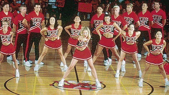 The Toros cheerleading team in Bring It On.
