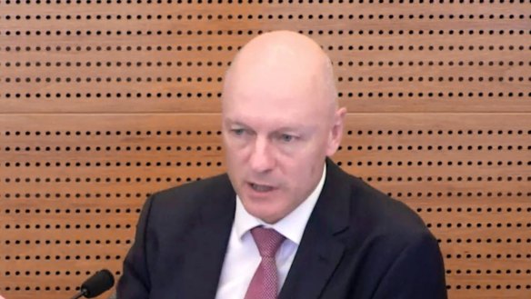Clive van Horen, CBA, at the Royal Commission into Misconduct in the Banking, Superannuation and Financial Services Industry. 