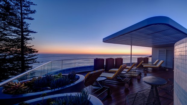 Yamba’s The Surf features sweeping ocean views.