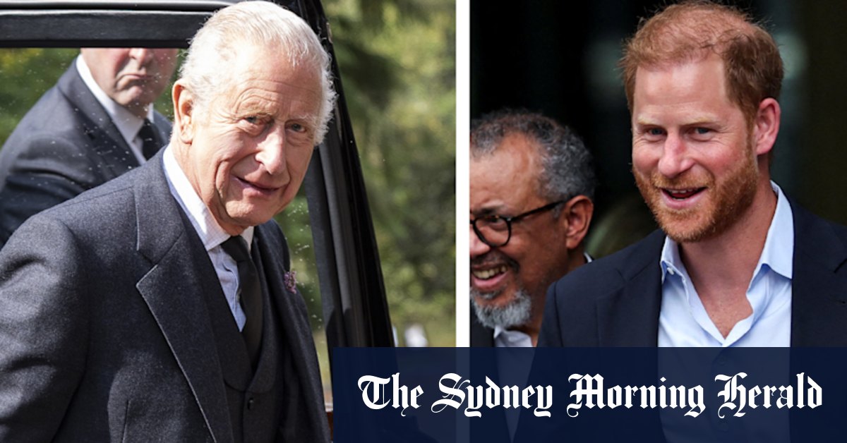 King tells Harry he can’t be a royal in a halftime capacity