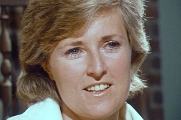 Lynette Dawson on ABC’s Chequerboard program in 1975.