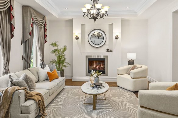 The grand Surrey Hills home was set on 635-square metres with five-bedrooms and four-bathrooms.