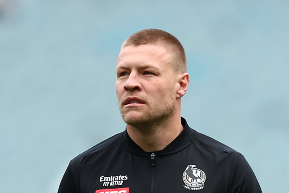 Jordan De Goey is battling  injury.