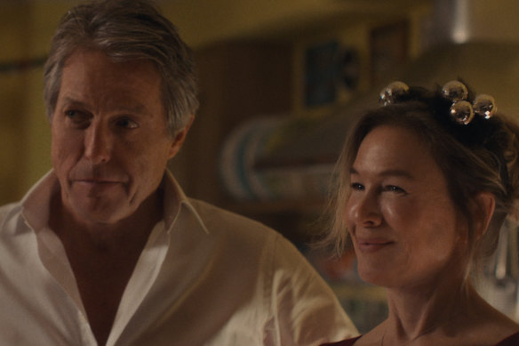 Platonic pals? Hugh Grant returns as Daniel Cleaver in the fourth and final Bridget Jones film.