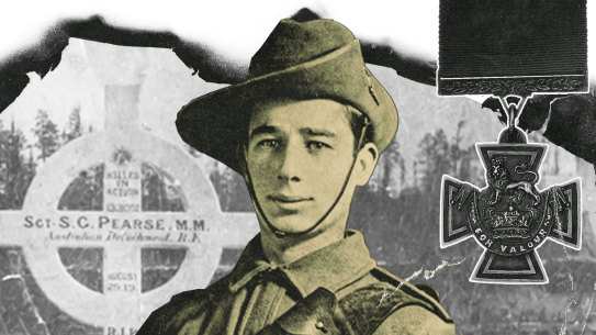 Sergeant Samuel Pearse, who died fighting in Russia with the British while wearing his Australian uniform.