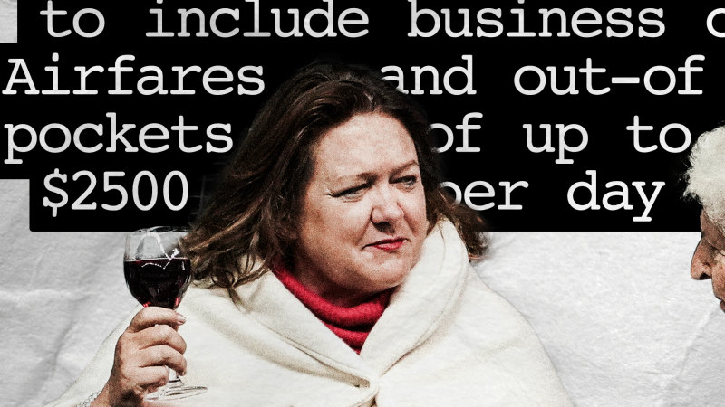 Influence and access: What Gina Rinehart wanted in return for Olympic-sized sponsorship