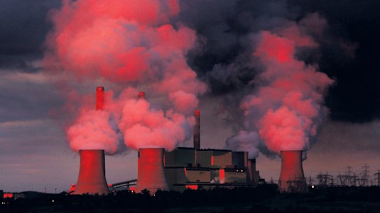 AGL’s Loy Yang A coal-fired power station in Victoria’s Latrobe Valley.
