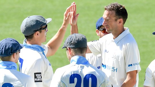 The NSW Blues were set to play their first home match of the Sheffield Shield campaign at the SCG following their opening win over Queensland.