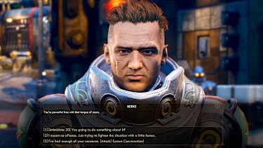 As with previous Obsidian games, you get a lot of choice over the kind of character you'll play.