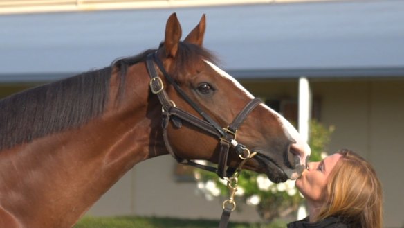 Kings Will Dream with strapper Sherah Sullivan.