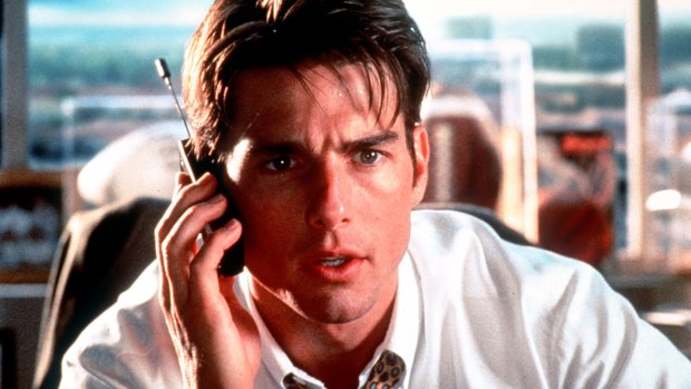 Film still from "Jerry Maguire" in 1996.