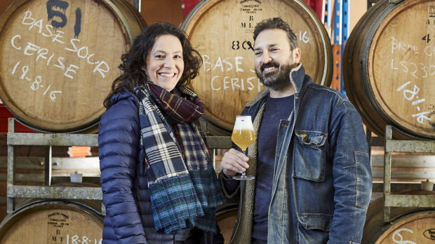 La Sirène co-founders Eva and Costa Nikias. Ms Nikias said she was pleased the company's request for Urban Ale's trademark to be cancelled was upheld in the Federal Court. 