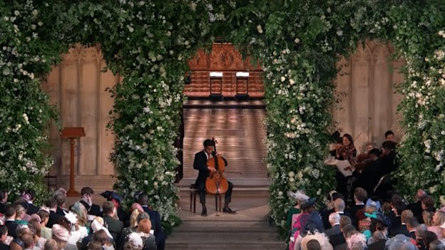 Performing at Prince Harry and Meghan Markle’s wedding. 