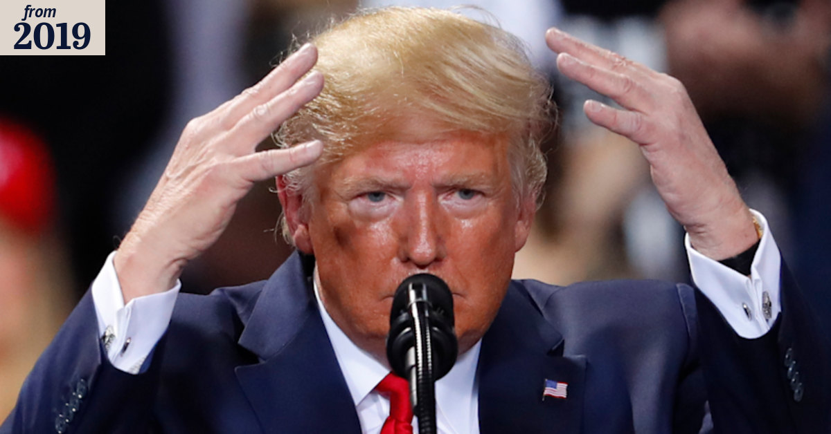 Trump, at rally, rages and rails as impeachment vote happens