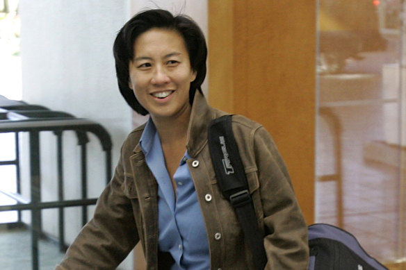 Kim Ng, pictured in 2007, when she was assistant general manager with the Dodgers.