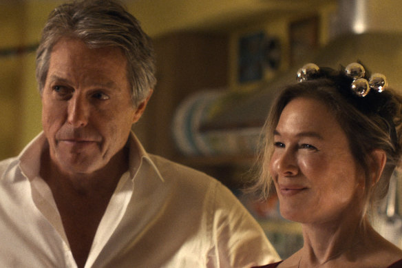 Hugh Grant is at his rakish best opposite Renee Zellweger in Bridget Jones: Mad About the Boy.