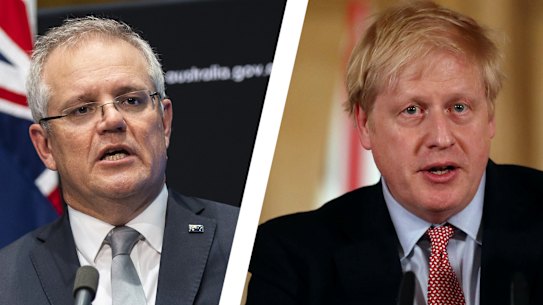 Scott Morrison has secured Boris Johnson's support for an independent probe into the origins of the coronavirus.
