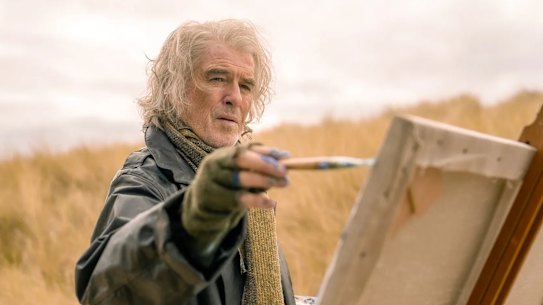 Pierce Brosnan plays an artist in Four Letters of Love