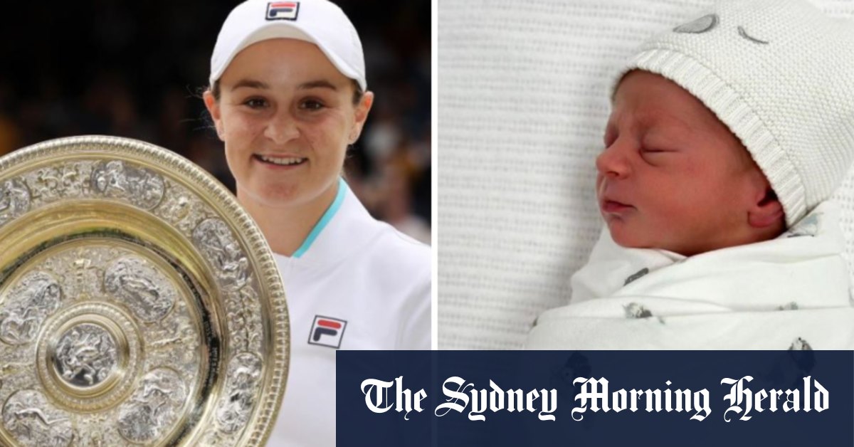 Ash Barty baby: Tennis star Garry Kisick welcome child Hayden
