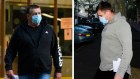 CFMEU officials Darren Greenfield (left) and Michael Greenfield have denied the allegations of receiving “corrupting benefits”.