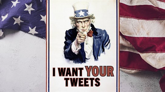 The famous US war recruitment poster has a new twist.