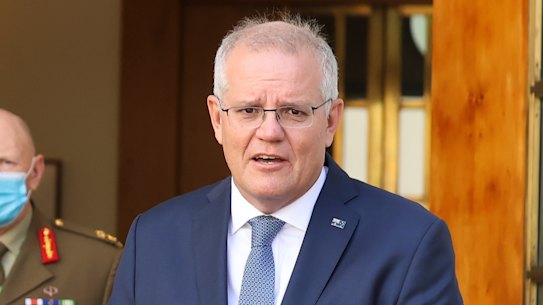 Prime Minister Scott Morrison says the Omicron strain moved faster than predicted.