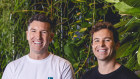 Hometime’s William Crock (left) and Dave Thompson started out as Airbnb hosts themselves.