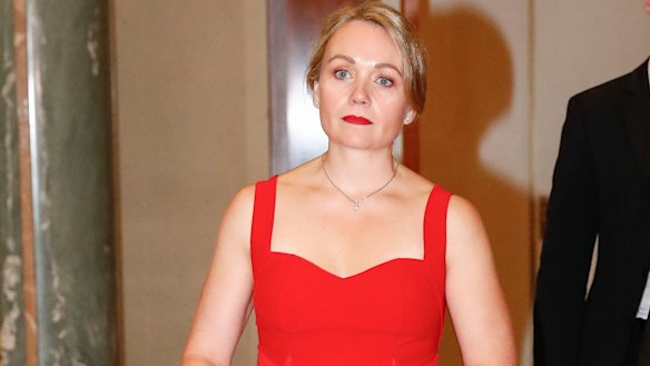 Rachelle Miller says she was put through a fake redundancy process when leaving Senator Michaelia Cash's office.