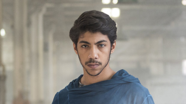 Koen West, played by Hunter Page-Lochard, the hero of Ryan Griffen's Cleverman series.