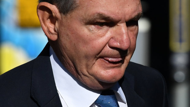 Former Ipswich mayor Paul Pisasale appeared in Brisbane Magistrates Court on Monday to face 16 charges.