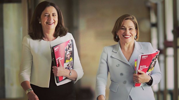 Jackie Trad was Premier Annastacia Palaszczuk's deputy for years. 