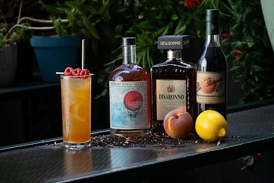 The cocktail lineup.