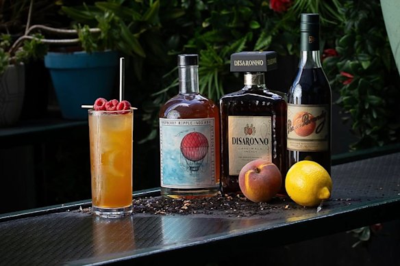 The cocktail lineup.