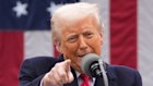President Donald Trump unveils the reciprocal tariffs.