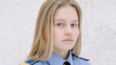 "Russia is our motherland," 11th-grader Nina Loguntsova said.