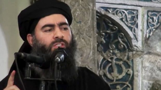 The expulsion of Islamic State fighters from Hajin raises questions about the whereabouts of the group's leader, Abu Bakr al-Baghdadi, (pictured last year). 