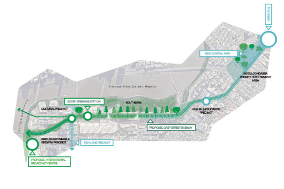 The 3.5-kilomete ‘linear park’.