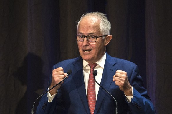 Former PM Malcolm Turnbull has thrown his support behind vaccine passports. 