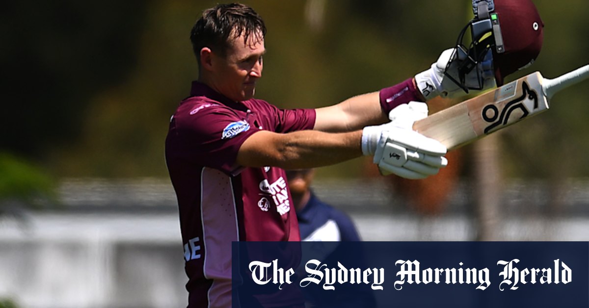 Queensland skipper hits elegant ton after ODI snub