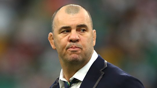 Michael Cheika after Saturday night's World Cup quarter-final defeat by England.