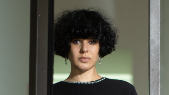 Ready to open: Anna Schwartz Gallery, gallery director Tania Doropoulos.