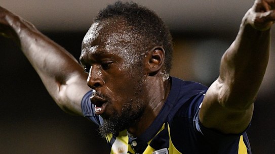 Lightning strikes twice: Usain Bolt scores brace for Mariners