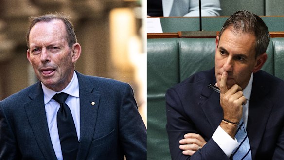 Tony Abbott and Jim Chalmers … both in the service of the Liberal Party?
