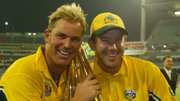 Shane Warne (left) and Ricky Ponting were members of cricket's last truly dominant side.