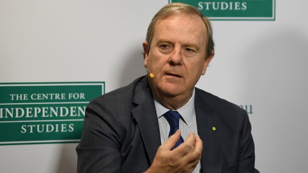 Peter Costello said a government default fund would dovetail with one of the royal commission's recommendations.