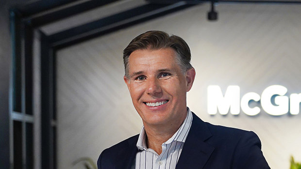 McGrath CEO Geoff Lucas: "We expect the turnaround in our business will continue."