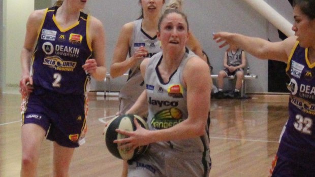 Dandenong guard Rebecca Cole has embraced the attacking style of her new club. 