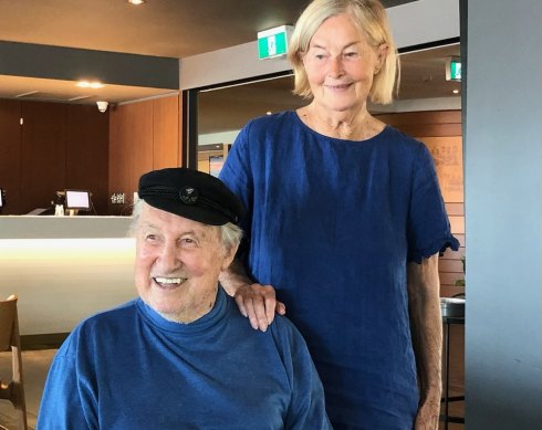 Joh Oost and Annette.